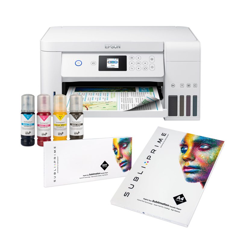 Kit de demarrage sublimation A4 Ecotank Epson ET 2856