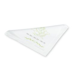 Serviette en tissu blanche2