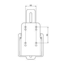 ADAPTATEUR POUR PLATEAU INFERIEUR ET CHARIOT TC5 SMART ET TC7 SMART PrintFabrik Matériel et Articles pour la sublimation
